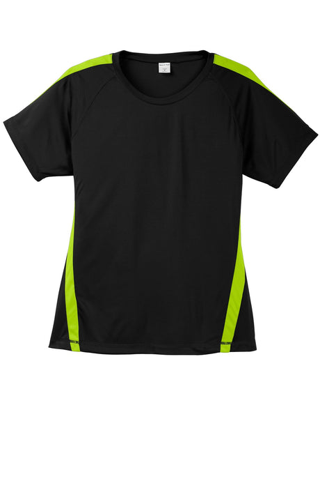 Sport-Tek Women's Colorblock PosiCharge Competitor Tee LST351 Womens Apparel Shirts & Tops