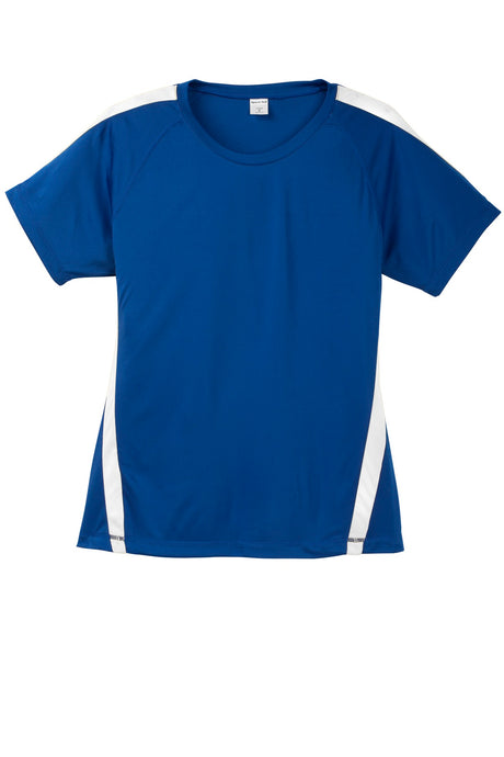 Sport-Tek Women's Colorblock PosiCharge Competitor Tee LST351 Womens Apparel Shirts & Tops