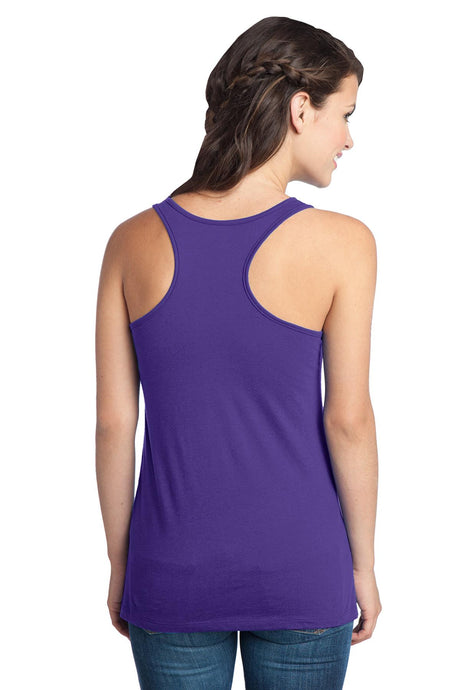 District - Juniors 60/40 Racerback Tank. DT237 Womens Apparel Shirts & Tops