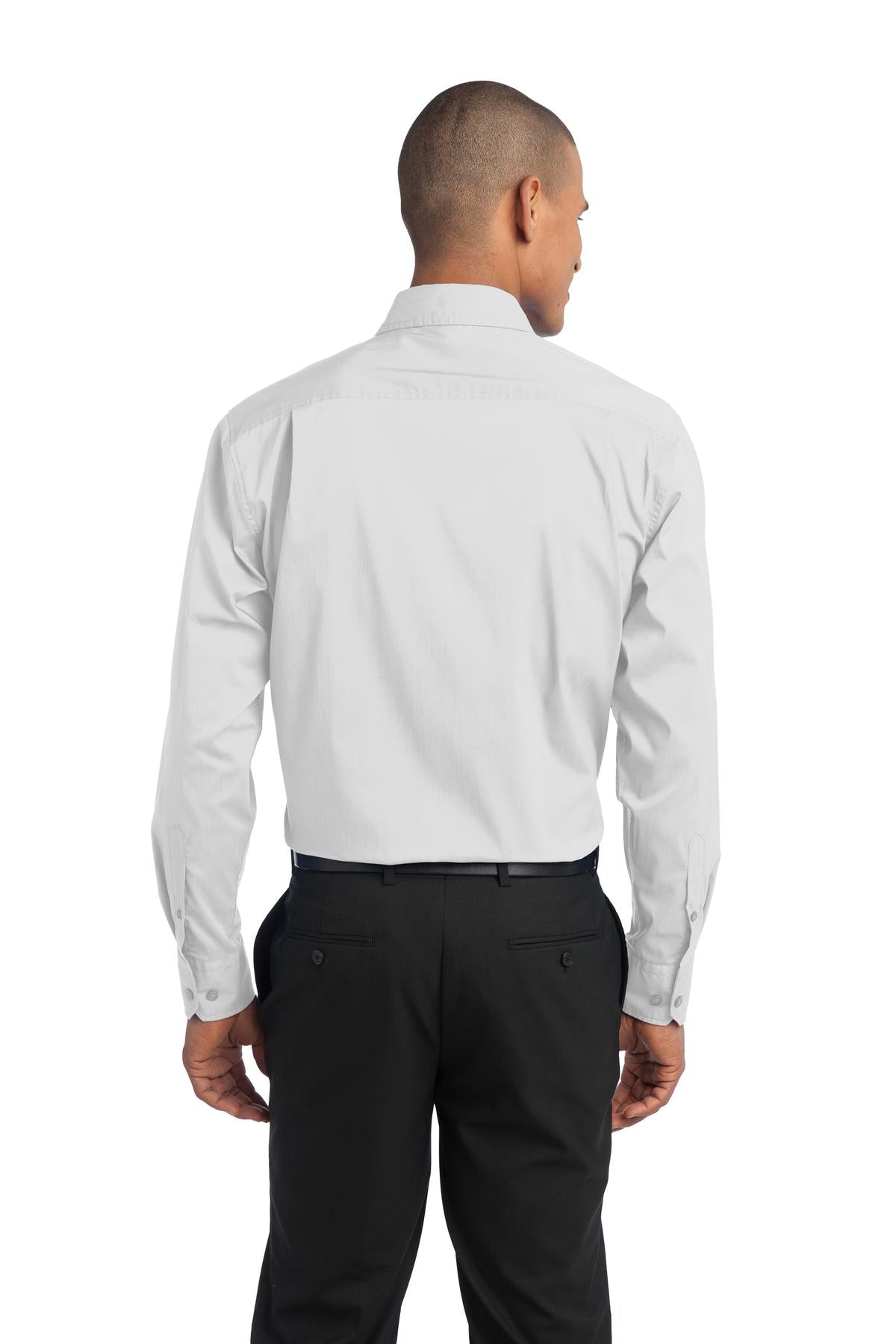 Port Authority Stretch Poplin Shirt. S646