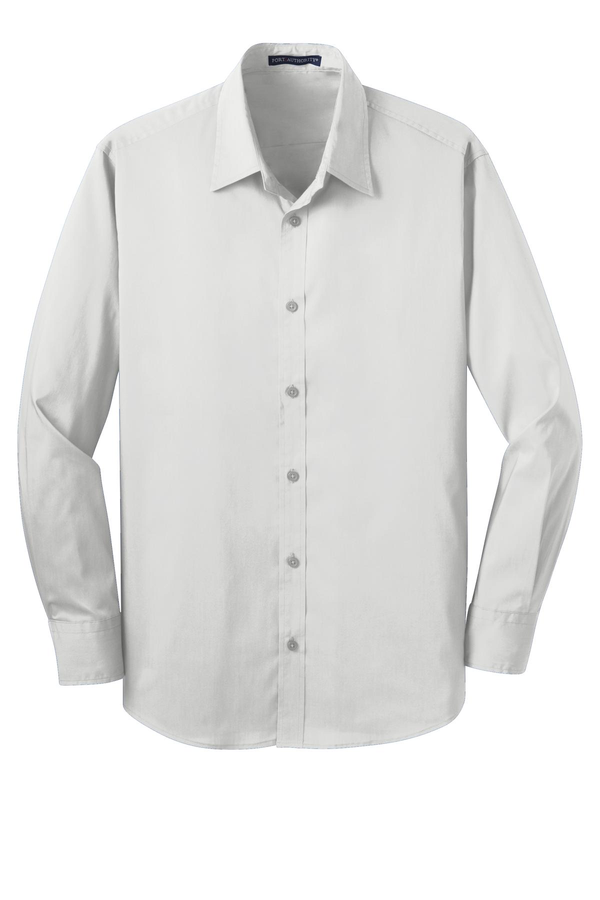 Port Authority Stretch Poplin Shirt. S646