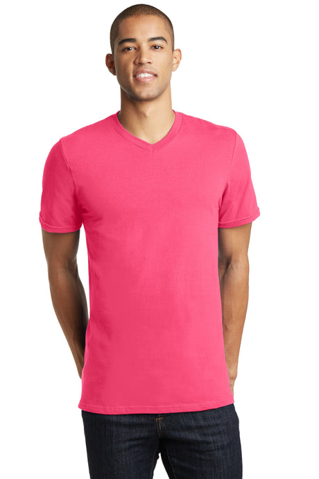 District - Young Mens The Concert Tee V-Neck DT5500 Mens Apparel Shirts & Tops