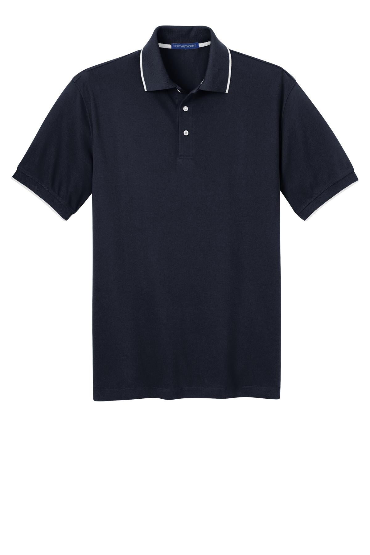 Port Authority Rapid Dry Tipped Polo. K454