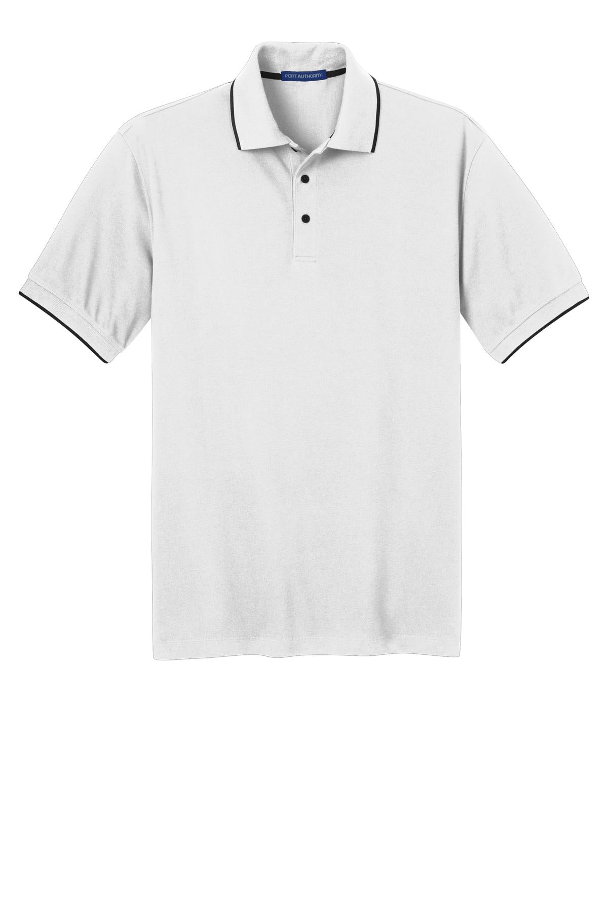 Port Authority Rapid Dry Tipped Polo. K454