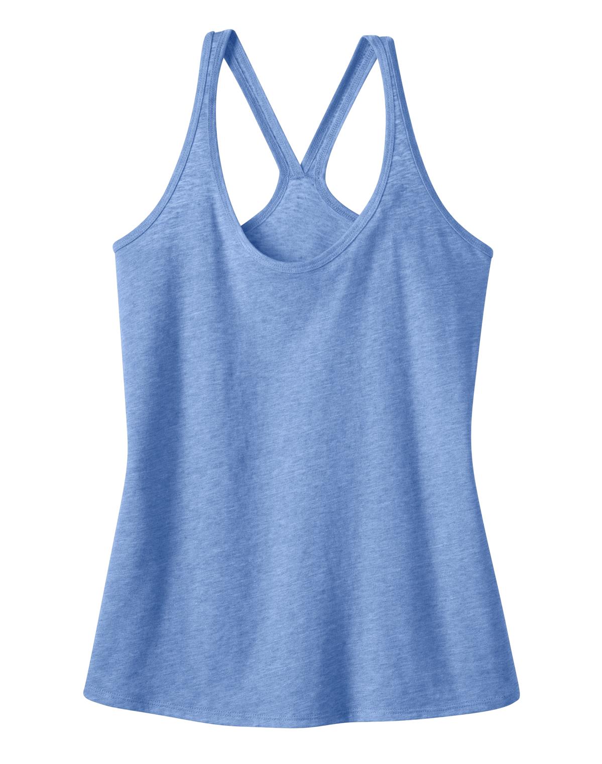 District - Juniors Tri-Blend T-Back Tank DT250 Womens Apparel Shirts & Tops