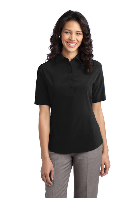 Port Authority Ladies Ultra Stretch Polo. L650 Womens Apparel Shirts & Tops