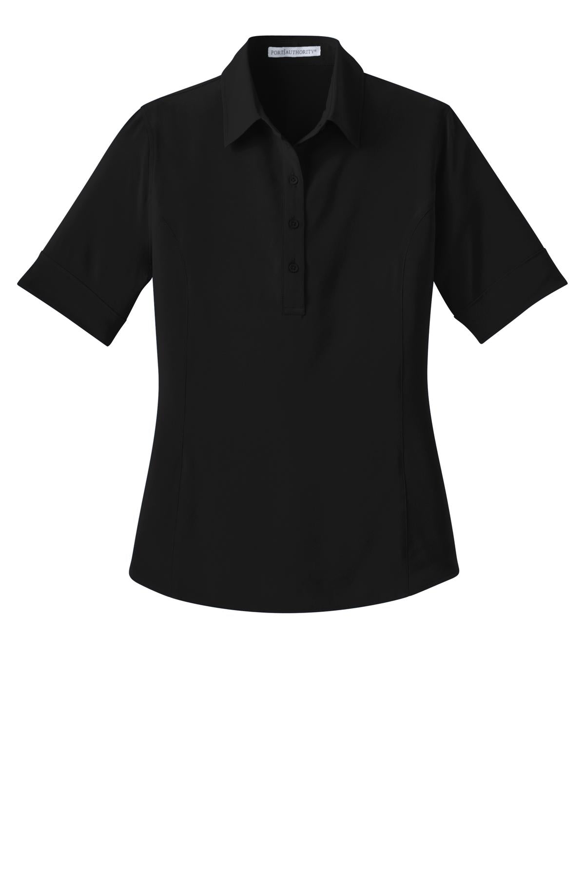 Port Authority Ladies Ultra Stretch Polo. L650 Womens Apparel Shirts & Tops