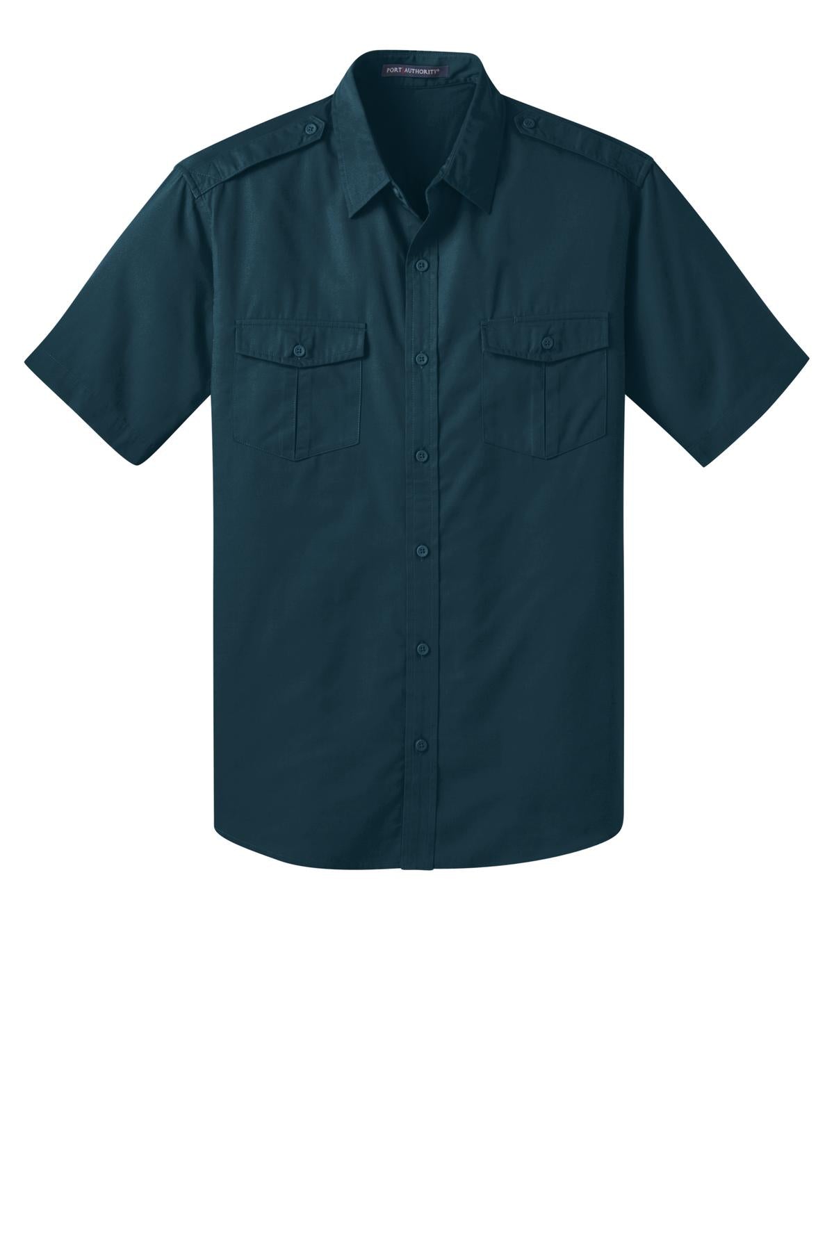 Port Authority Stain-Release Short Sleeve Twill Shirt. S648 Mens Apparel Shirts & Tops
