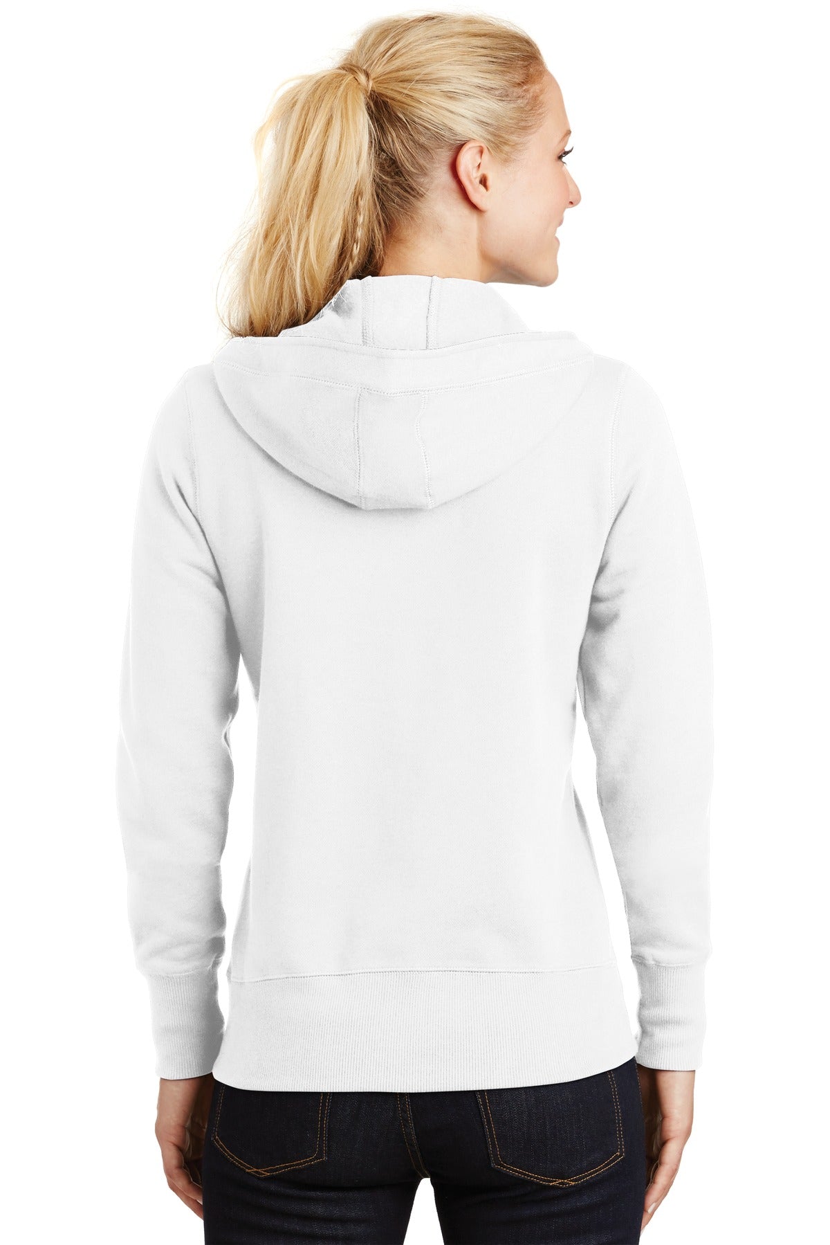 Sport-Tek Women's Full-Zip Hooded Fleece Jacket Womens Apparel Jackets & Vests
