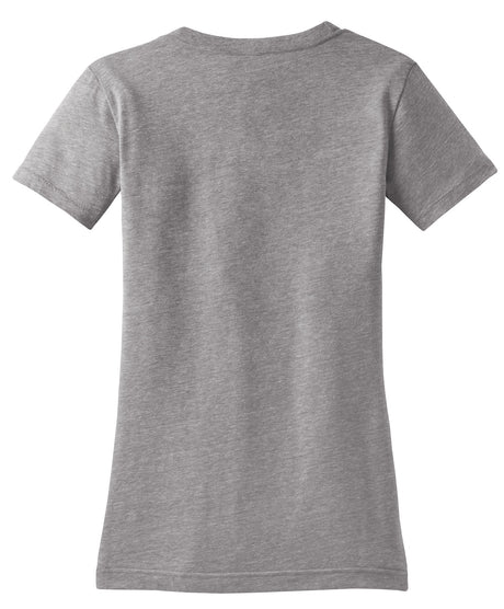 District Juniors Tri-Blend V-Neck Tee. DT242V Womens Apparel Shirts & Tops