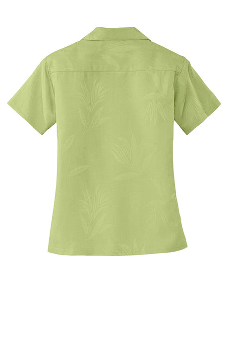 Port Authority Ladies Patterned Easy Care Camp Shirt. L536 Womens Apparel Shirts & Tops