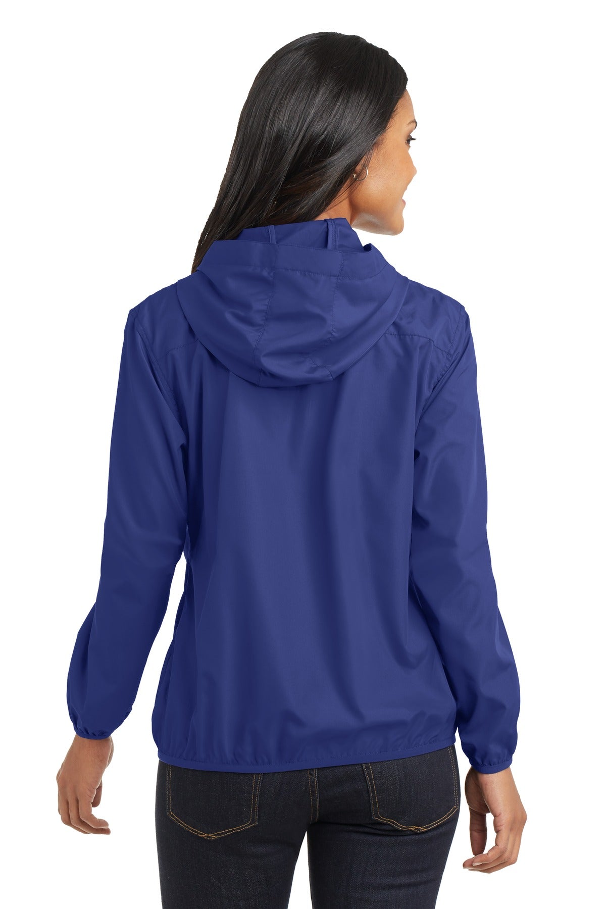Port Authority Ladies Hooded Essential Jacket. L305 Womens Apparel Jackets & Vests