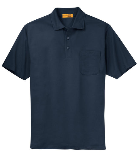 CornerStone Men's Industrial Pocket Pique Polo. CS402P Mens Apparel Shirts & Tops