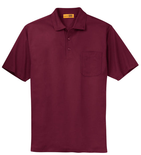 CornerStone Men's Industrial Pocket Pique Polo. CS402P Mens Apparel Shirts & Tops