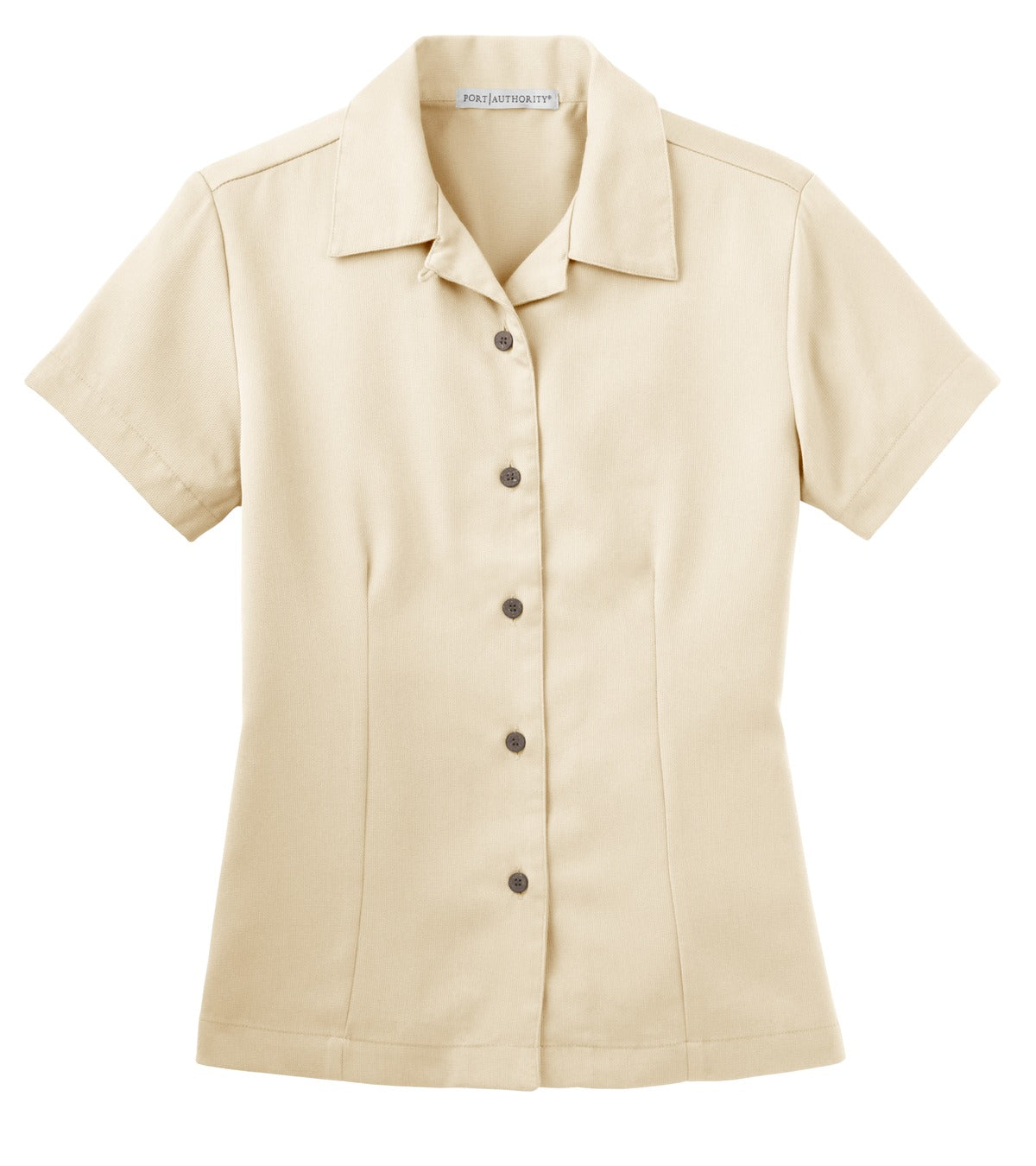 Port Authority Ladies Easy Care Camp Shirt. L535 Womens Apparel Shirts & Tops