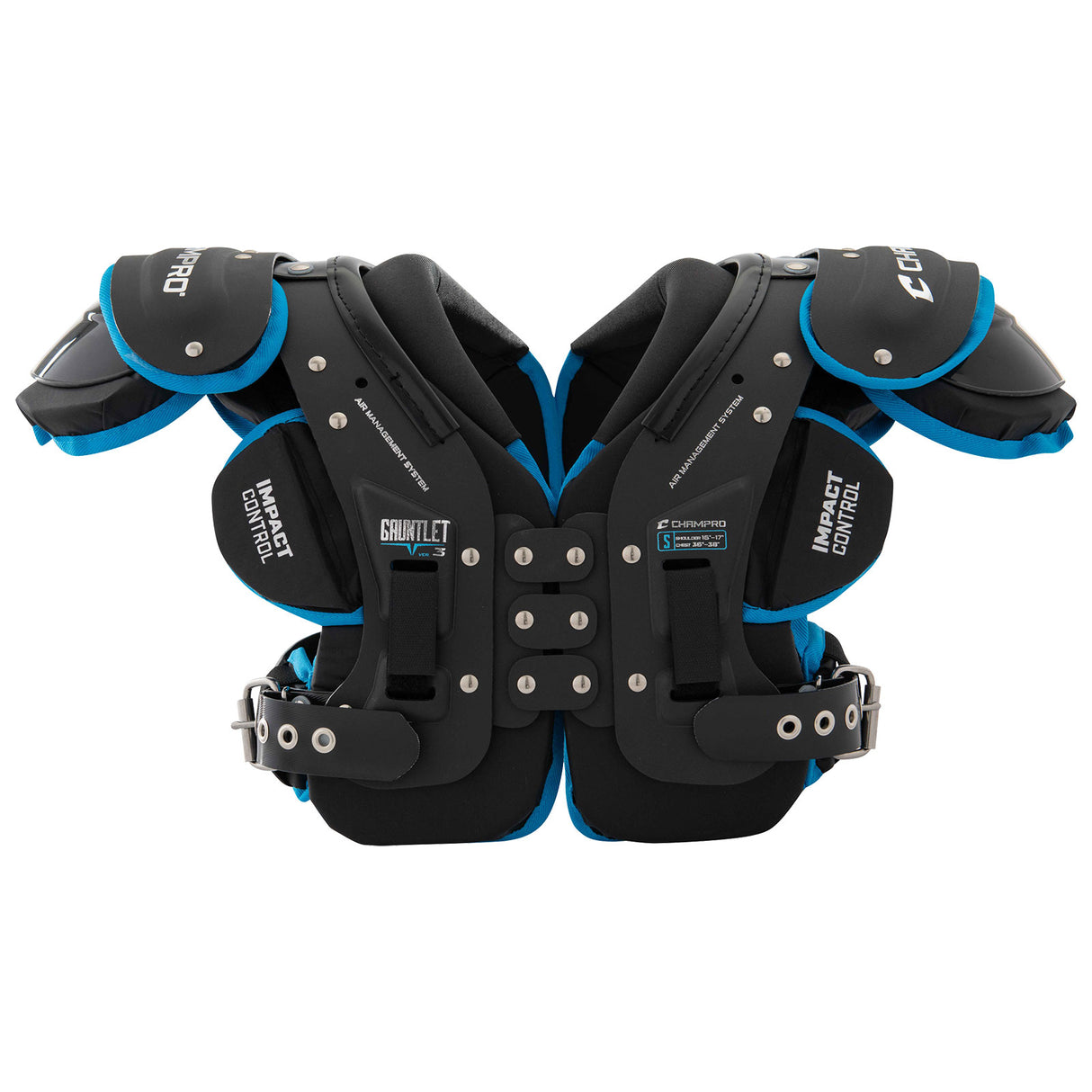 Champro Adult Gauntlet III Football Shoulder Pad Football Shoulder Pads Adult