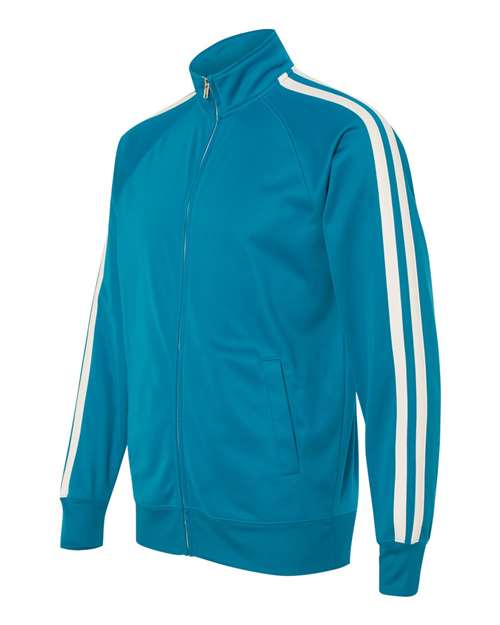 Independent Trading Co. Men's Lightweight Poly-Tech Full-Zip Track Jacket Mens Apparel Jackets & Vests