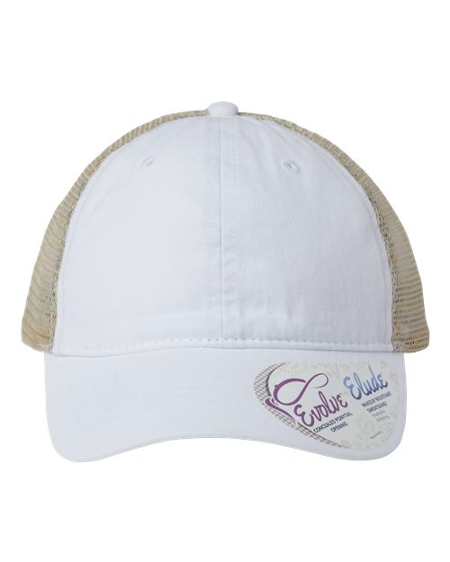 Infinity Her Women's Washed Mesh Back Cap Unisex Accessories Hats & Caps