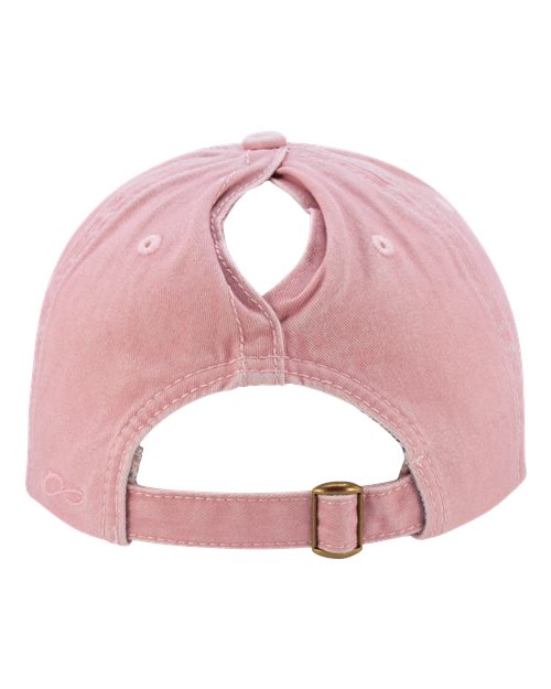 Infinity Her Women's Pigment Dyed Fashion Undervisor Cap Unisex Accessories Hats & Caps