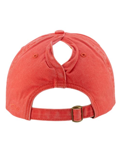 Infinity Her Women's Pigment Dyed Fashion Undervisor Cap Unisex Accessories Hats & Caps