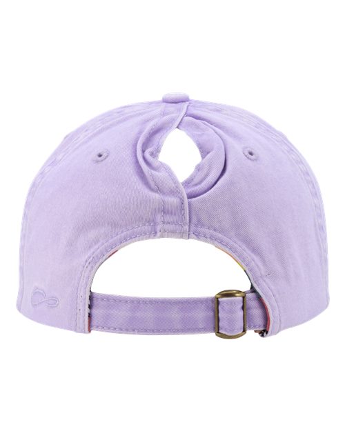 Infinity Her Women's Pigment Dyed Fashion Undervisor Cap Unisex Accessories Hats & Caps