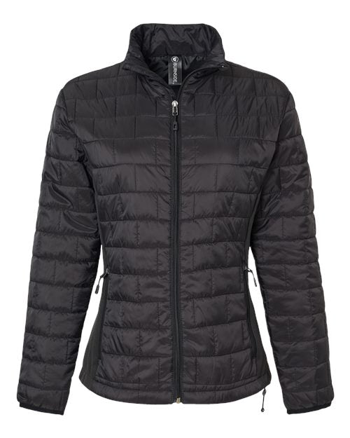 Burnside Women's Element Puffer Jacket Womens Apparel Jackets & Vests