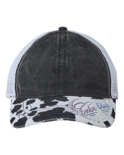 Infinity Her Women's Animal Print Mesh Back Cap Unisex Accessories Hats & Caps
