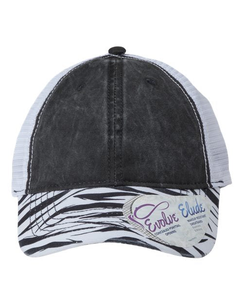 Infinity Her Women's Animal Print Mesh Back Cap Unisex Accessories Hats & Caps