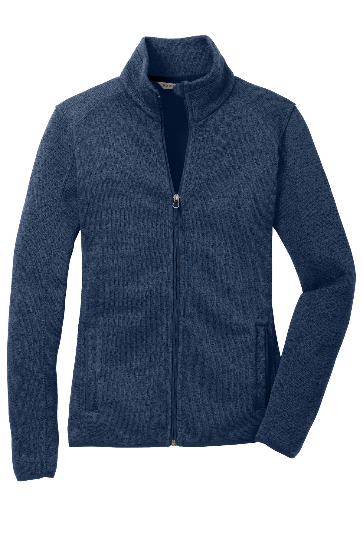 Port Authority Women's Sweater Fleece Jacket. L232 Womens Apparel Sweatshirts & Fleece