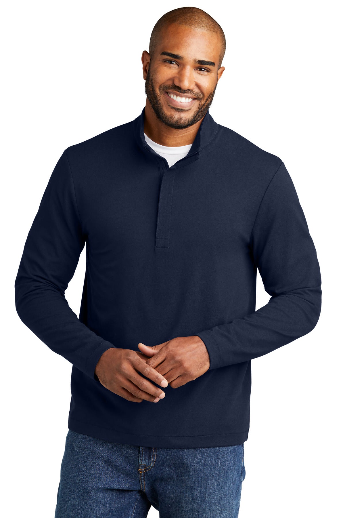 Port Authority Fairway Stretch 1/4-Zip K829 Mens Apparel Sweatshirts & Fleece