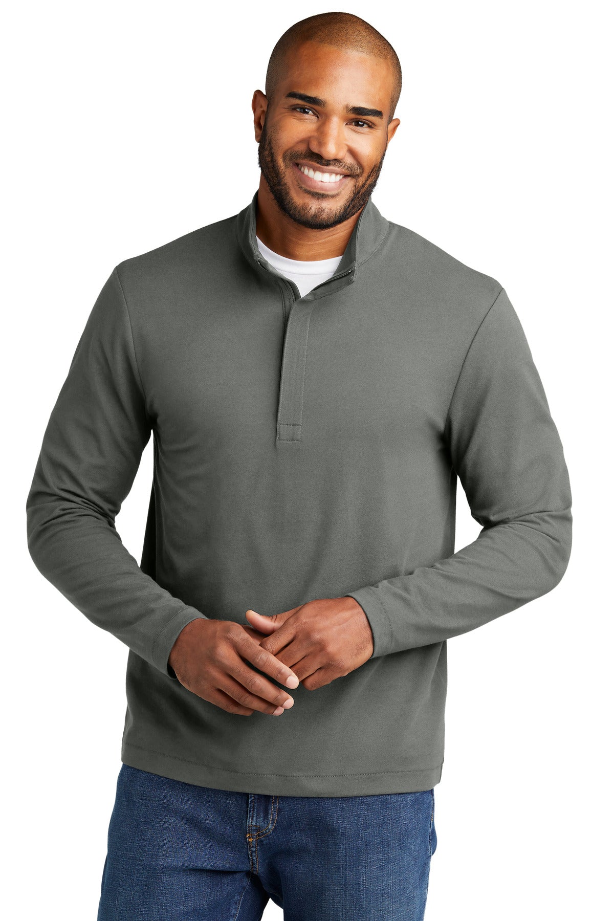 Port Authority Fairway Stretch 1/4-Zip K829 Mens Apparel Sweatshirts & Fleece