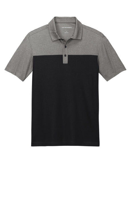 Port Authority Fine Pique Blend Blocked Polo K831 Mens Apparel Shirts & Tops