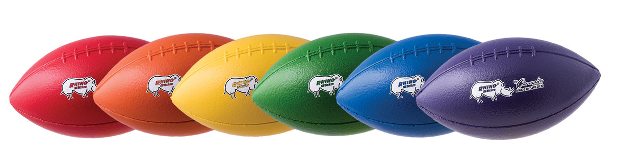 Champion Sports 9.75 Inch Rhino Skin Molded Foam Football Football Footballs All