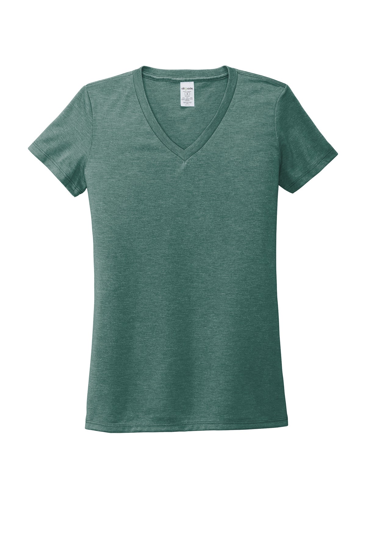 Allmade Women's Tri-Blend V-Neck Tee. AL2018 Womens Apparel Shirts & Tops