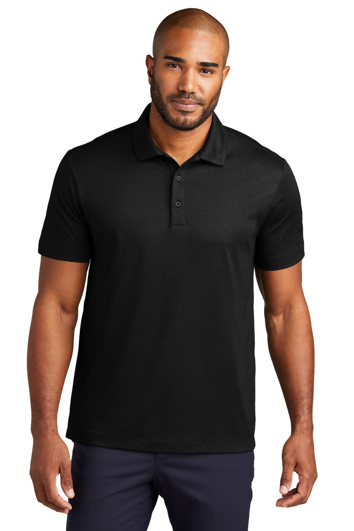 Port Authority Fine Pique Blend Polo K830 Mens Apparel Shirts & Tops