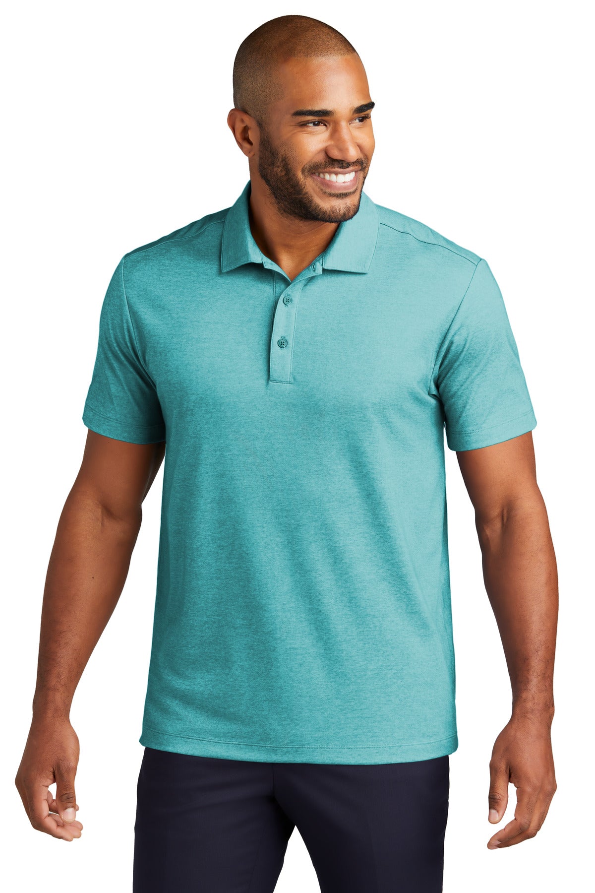 Port Authority Fine Pique Blend Polo K830 Mens Apparel Shirts & Tops