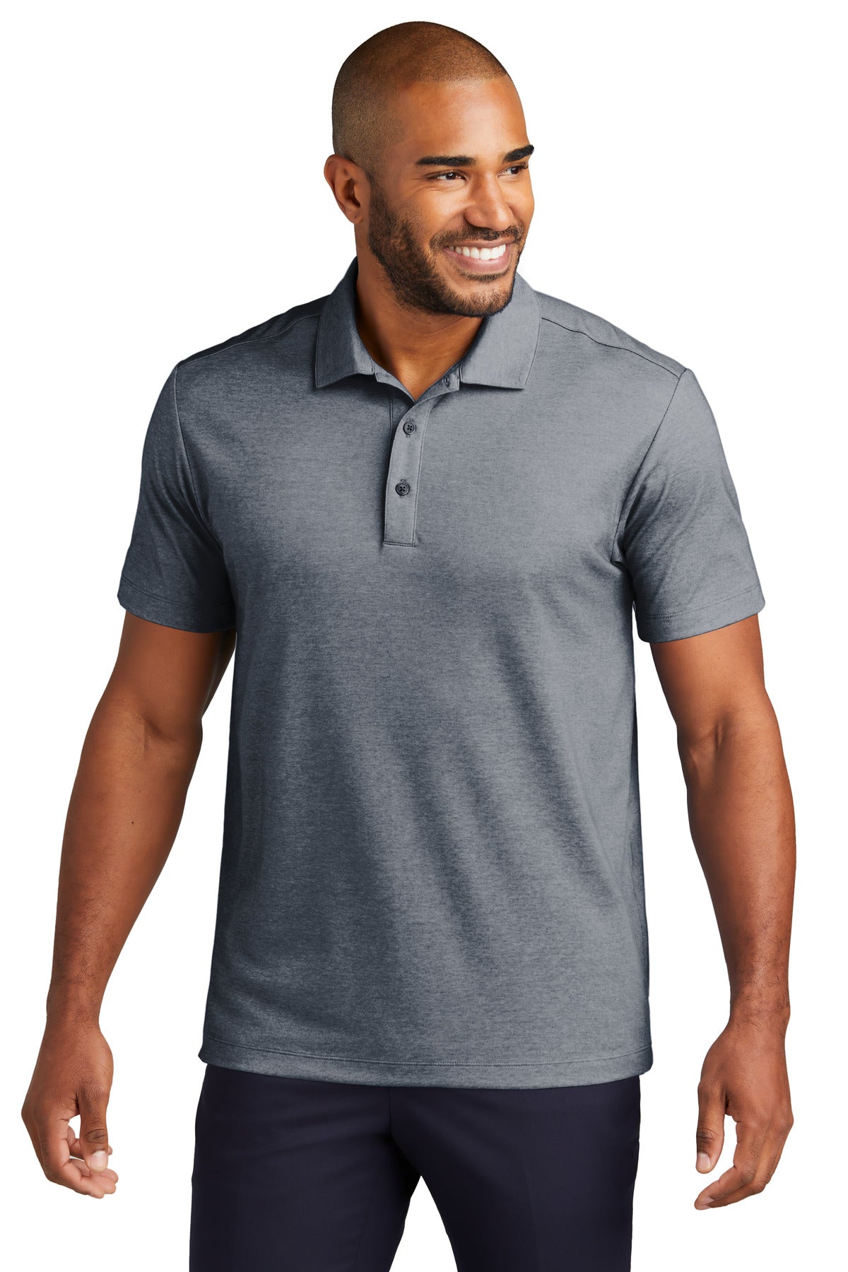 Port Authority Fine Pique Blend Polo K830 Mens Apparel Shirts & Tops