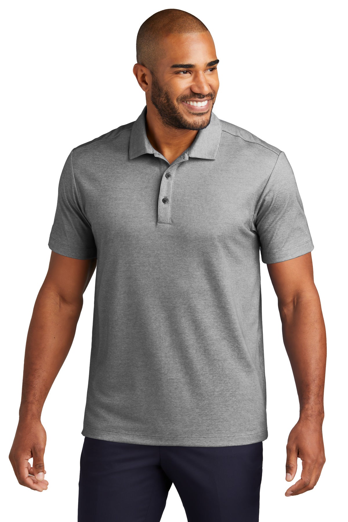 Port Authority Fine Pique Blend Polo K830 Mens Apparel Shirts & Tops