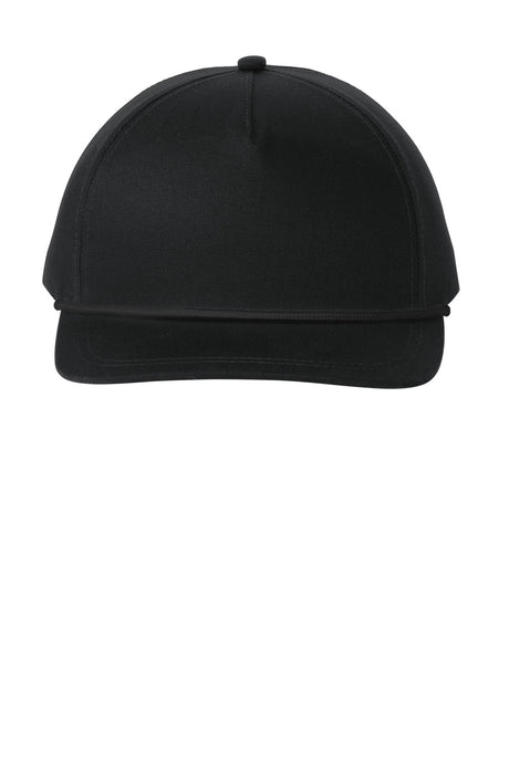 Port Authority Snapback Five-Panel Rope Cap C962 Unisex Accessories Hats & Caps