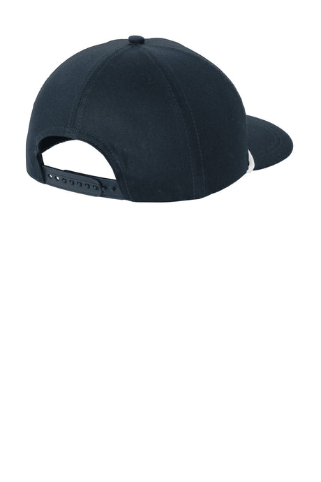 Port Authority Snapback Five-Panel Rope Cap C962 Unisex Accessories Hats & Caps