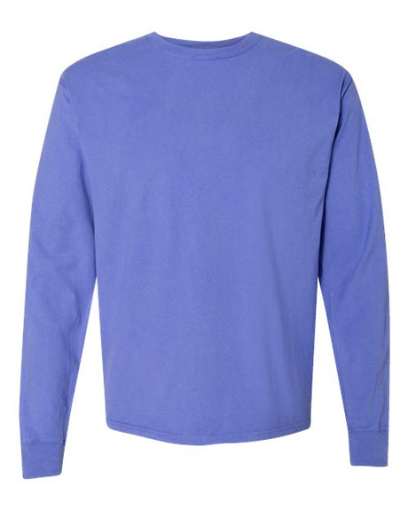 Hanes ComfortWash by Hanes Garment-Dyed Long Sleeve T-Shirt Mens Apparel Shirts & Tops