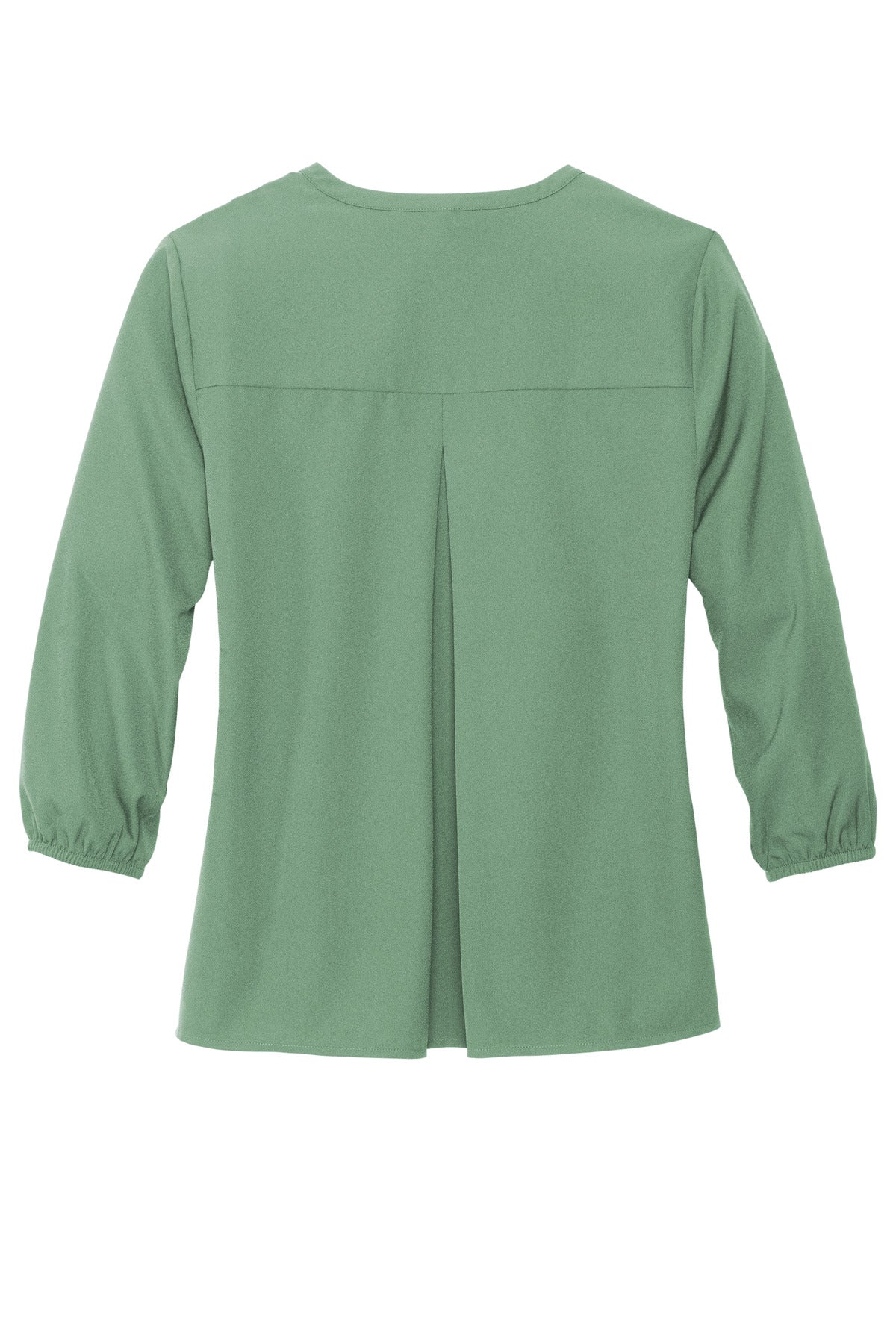 MERCER+METTLE Women's Stretch Crepe 3/4-Sleeve Blouse MM2011 Womens Apparel Shirts & Tops