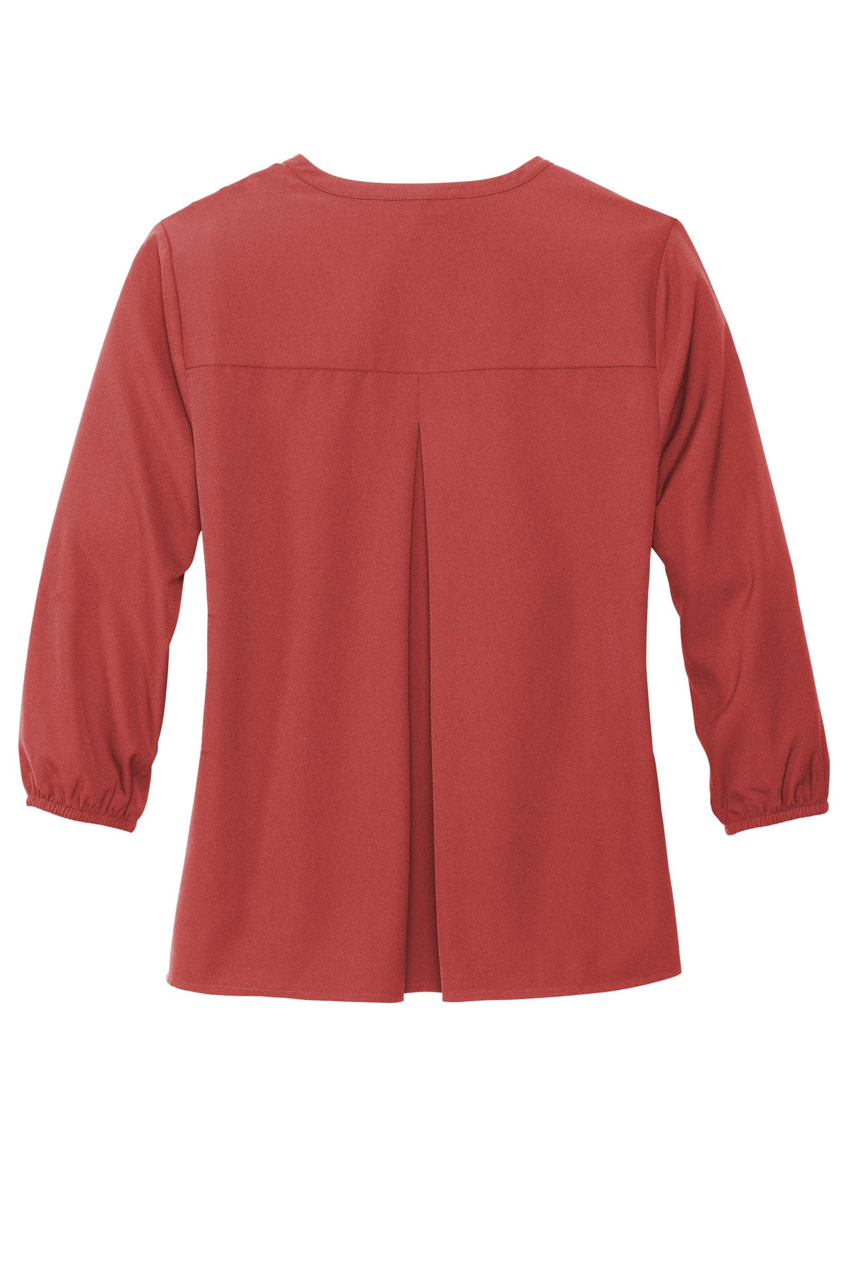 MERCER+METTLE Women's Stretch Crepe 3/4-Sleeve Blouse MM2011 Womens Apparel Shirts & Tops