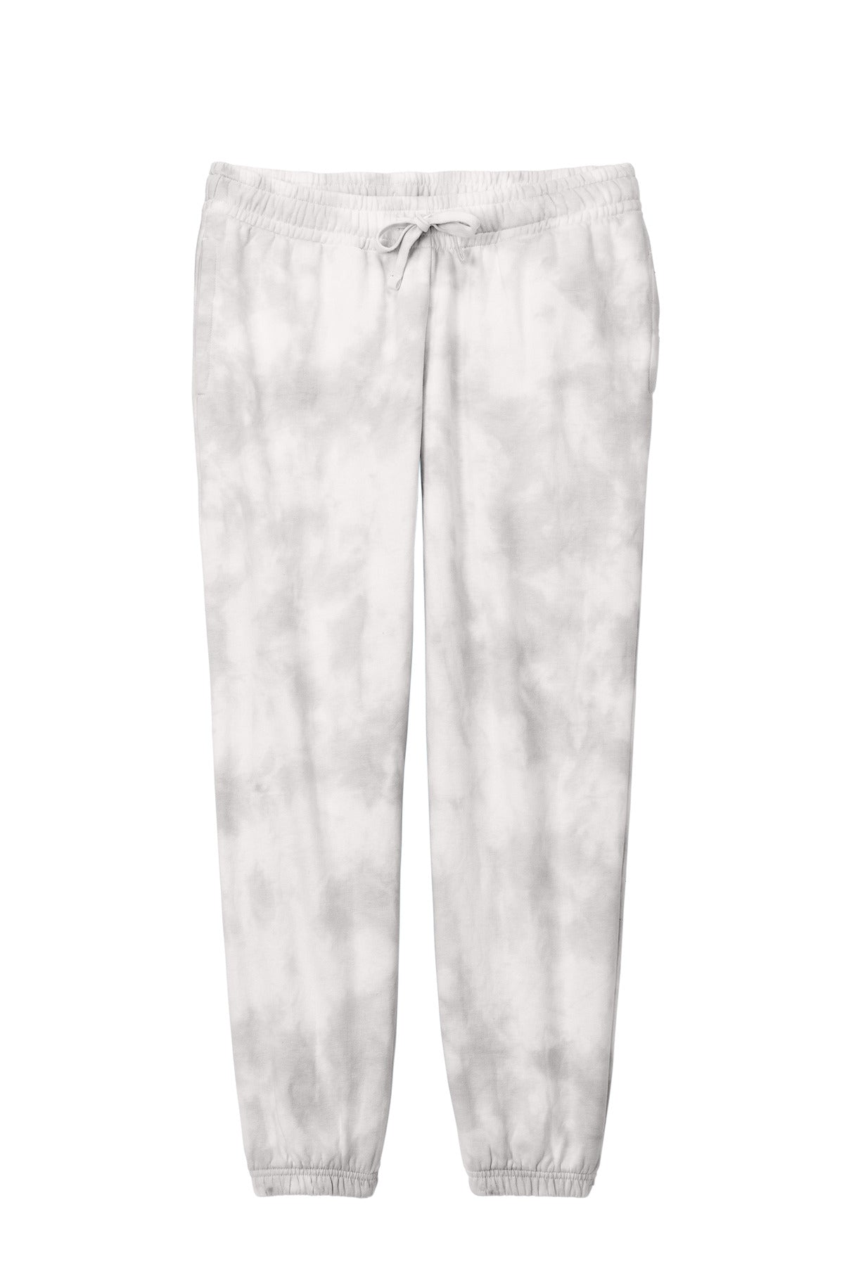 Port & Company Ladies Beach Wash Cloud Tie-Dye Sweatpant LPC140P Womens Apparel Pants & Sweatpants