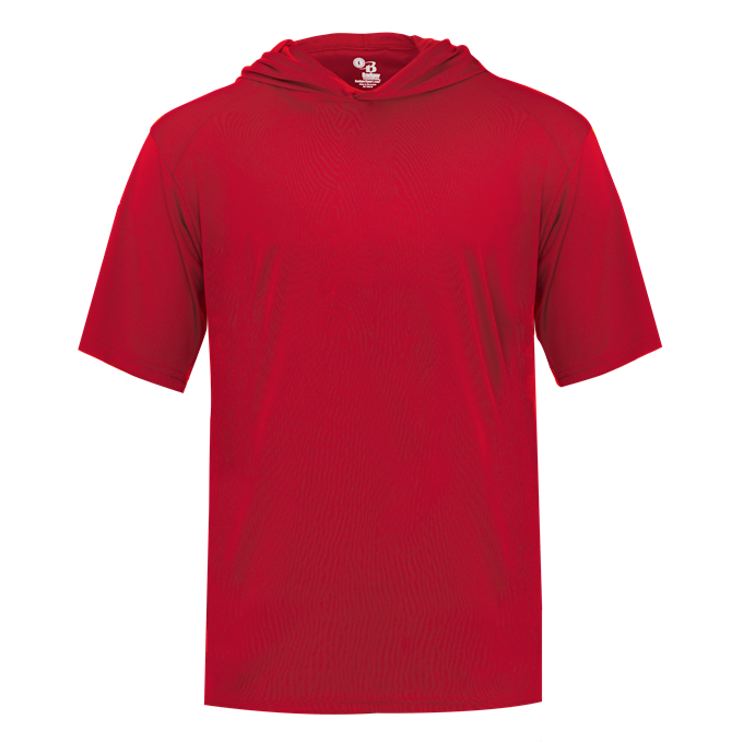 Badger Youth B-Core Short-Sleeve Hooded Tee Youth Apparel Shirts & Tops