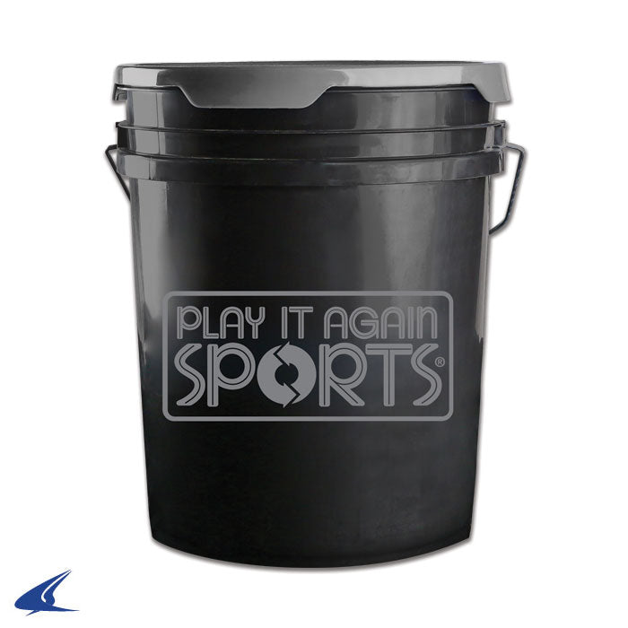 Champro Ball Bucket w/Lid 5 Gallon Baseball Baseballs All