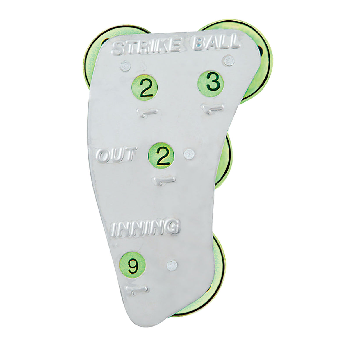 Champro 4-Dial Steel Umpire Indicator Pack of 12 Baseball Umpires Gear All
