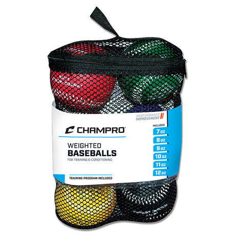 Champro Training Baseballs - Set of 6 Baseball Baseballs All