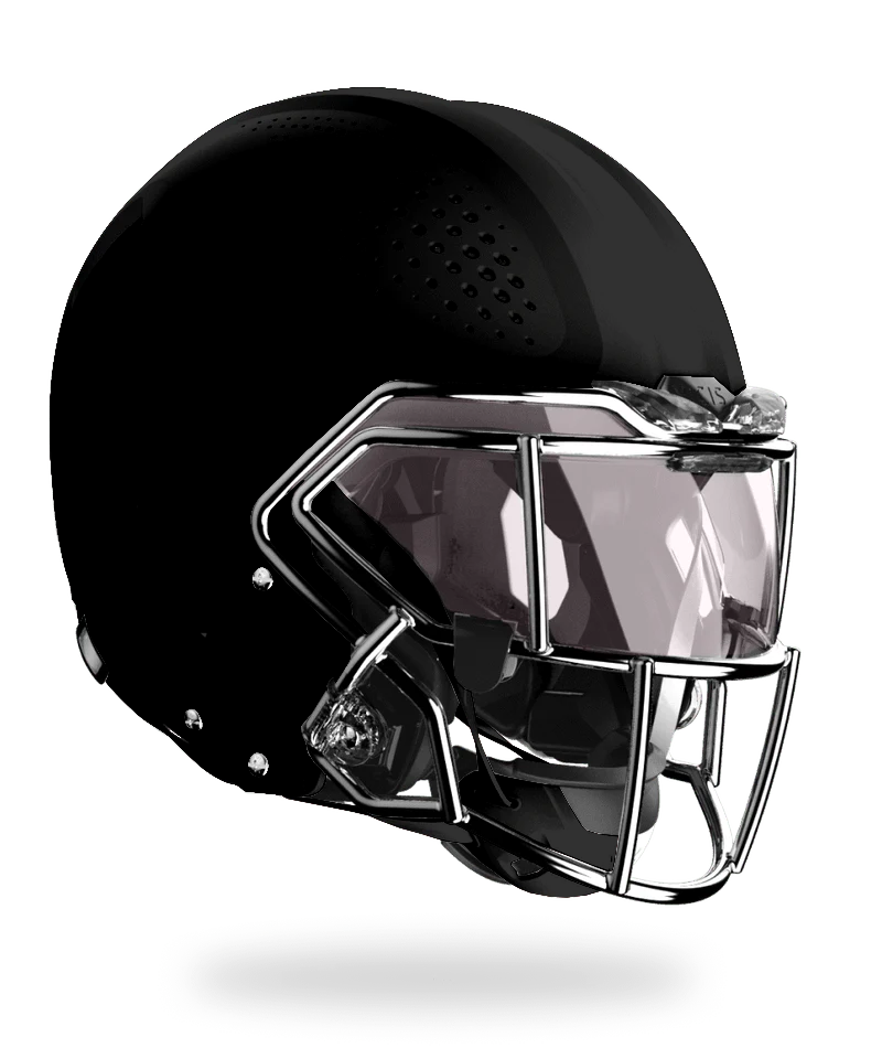 Vicis Adult Zero2 Elite Football Helmet with Titanium Facemask & Oakley Eye Shield Football Helmets Adult
