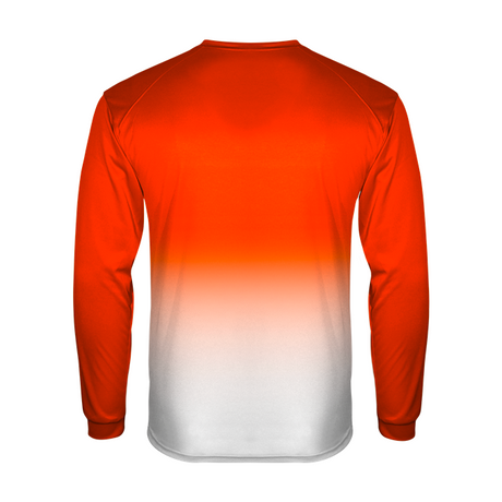 Badger Men's 4204 Ombre Long Sleeve T-Shirt Mens Apparel Shirts & Tops